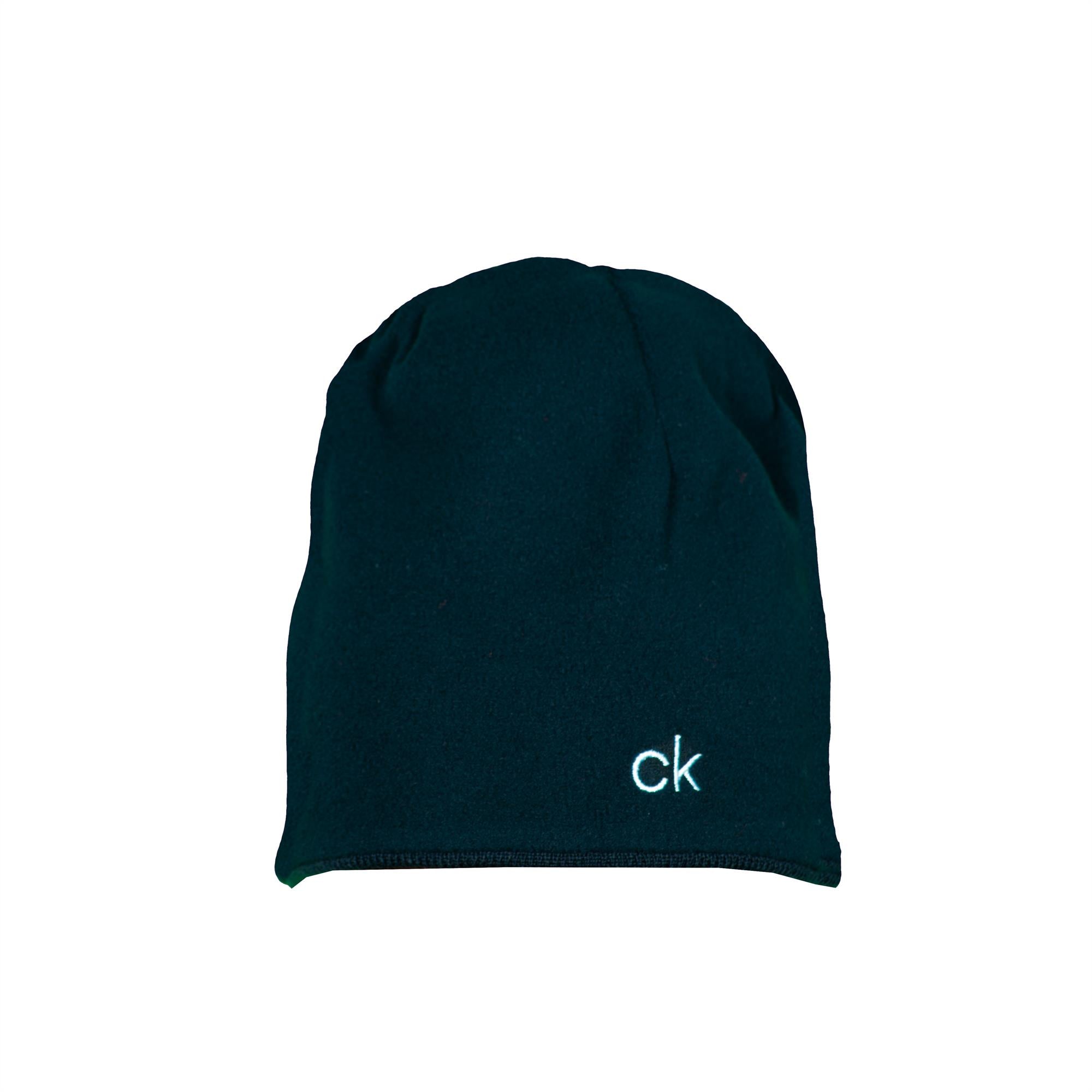 Calvin Klein Golf React Reversible Beanie Grey Navy/White